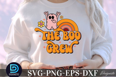 The boo crew, Halloween SVG Design Sublimation DESIGNISTIC 