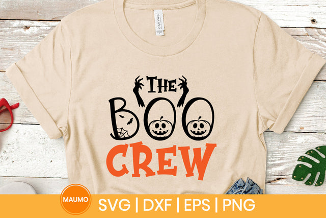 The boo crew, halloween svg quote SVG Maumo Designs 