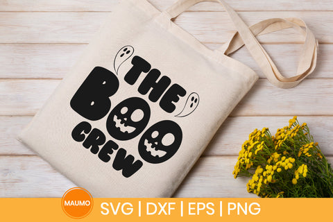 The boo crew, Halloween svg quote SVG Maumo Designs 