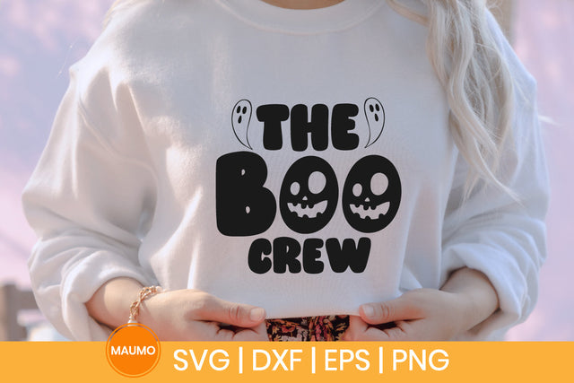 The boo crew, Halloween svg quote SVG Maumo Designs 