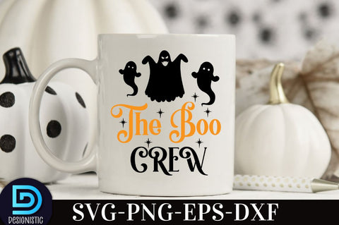 the boo crew, Halloween T shirt Design, SVG DESIGNISTIC 