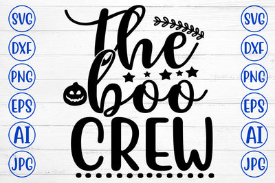 THE BOO CREW SVG Cut File SVG Syaman 