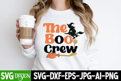 The Boo Crew SVG Cut File, The Boo Crew SVG Quotes , The Boo Crew Sublimation Design SVG BlackCatsMedia 