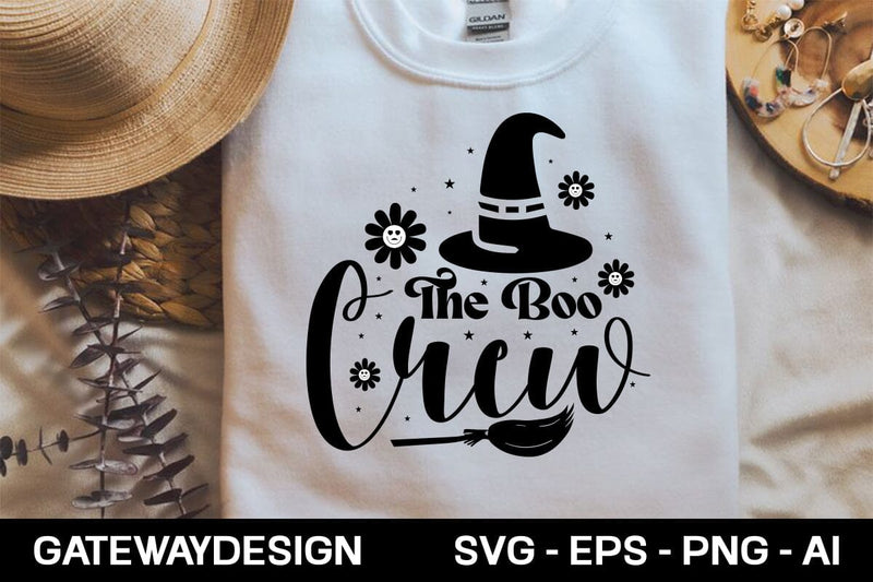The Boo Crew Svg Design SVG designmaster24 