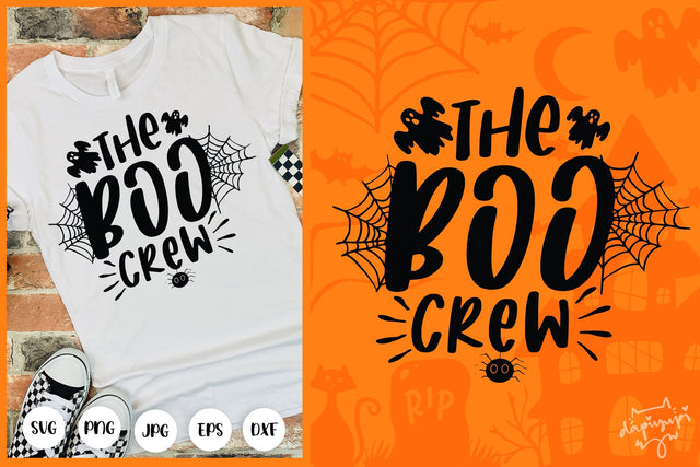 The Boo Crew SVG Halloween Quotes SVG dapiyupi store 