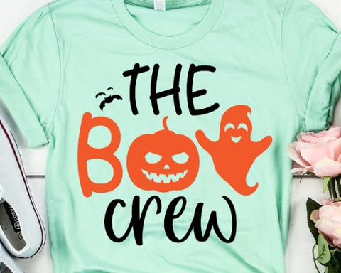 The Boo Crew SVG - Halloween SVG SVG She Shed Craft Store 