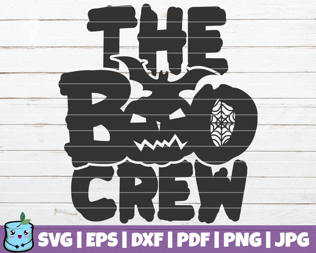 The Boo Crew SVG MintyMarshmallows 