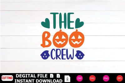 The Boo Crew SVG Shahin alam 