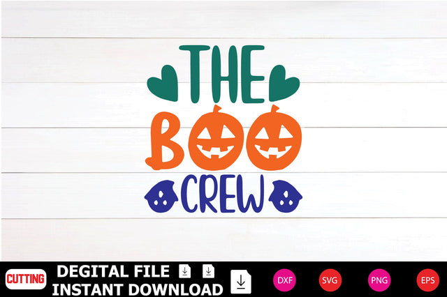 The Boo Crew SVG Shahin alam 