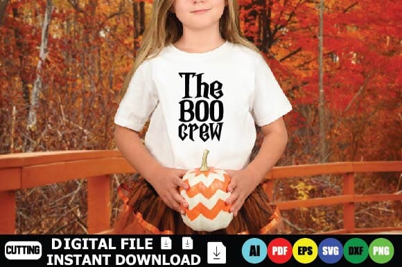 The Boo Crew SVG Shahin alam 