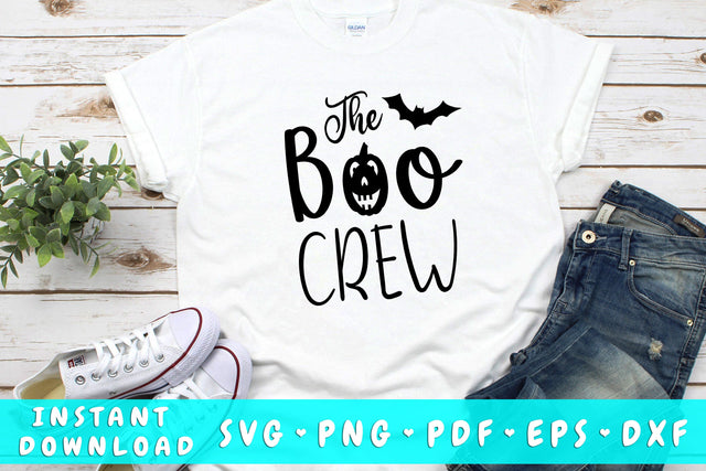 The Boo Crew SVG SVG HappyDesignStudio 
