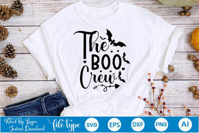 The Boo Crew SVG SVGs,Quotes and Sayings,Food & Drink,On Sale, Print & Cut SVG DesignPlante 503 