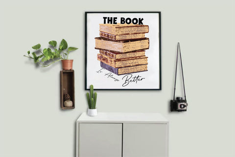 The book is always better Sublimation Creativeart88 