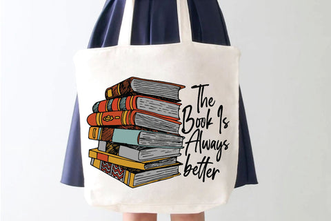 The book is always better Sublimation Creativeart88 