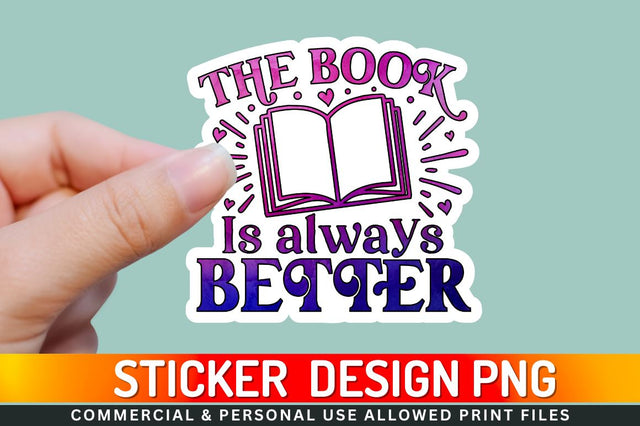 The book is always Sublimation PNG Sublimation Regulrcrative 