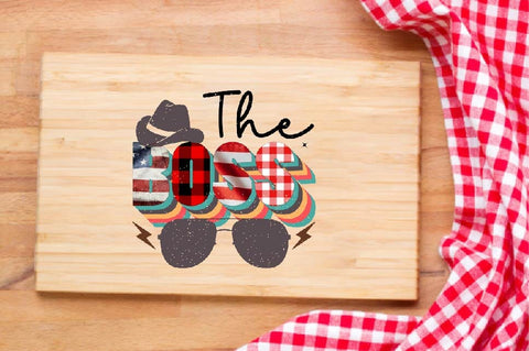 The Boss Sublimation SVGArt 