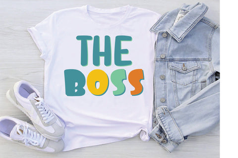 The Boss Svg SVG Creativeart88 