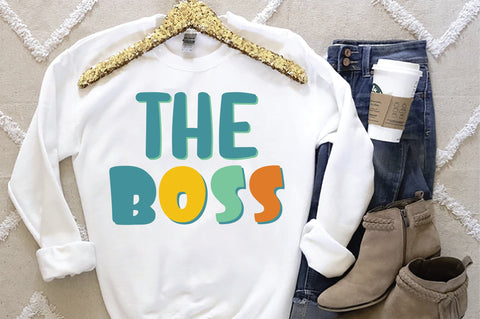 The Boss Svg SVG Creativeart88 
