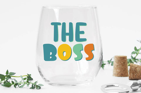 The Boss Svg SVG Creativeart88 