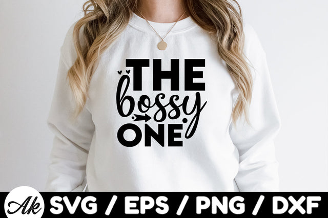 The bossy one svg SVG akazaddesign 