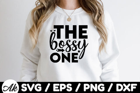 The bossy one svg SVG akazaddesign 