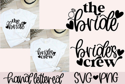The bride svg, bride's crew svg, team bride svg, bridal party svg, i do crew svg, bride shirt svg, bridesmaid svg, bachelorette shirts svg SVG AnitaAlyiaLettering 