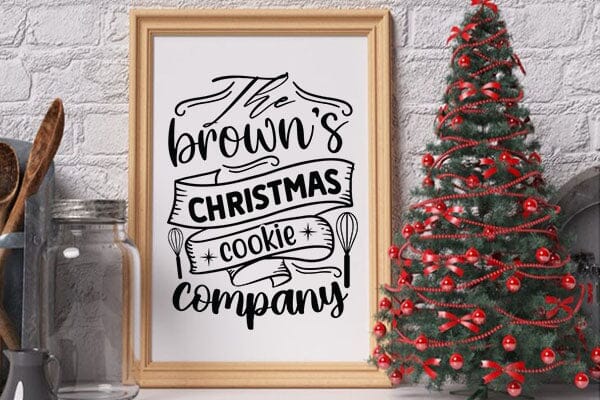 The browns christmas cookie company SVG Angelina750 