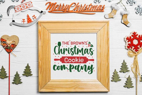 The Browns Christmas Cookie Company SVG Angelina750 