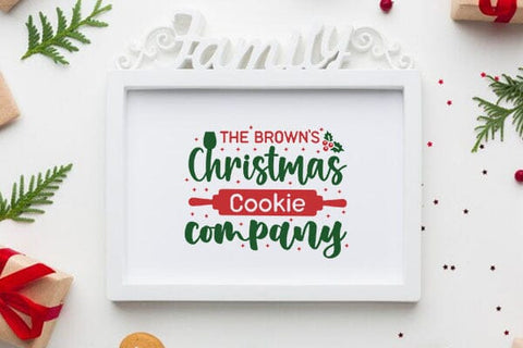 The Browns Christmas Cookie Company SVG Angelina750 