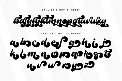 The Bujank Script - Retro Style Font Dumadistyle 