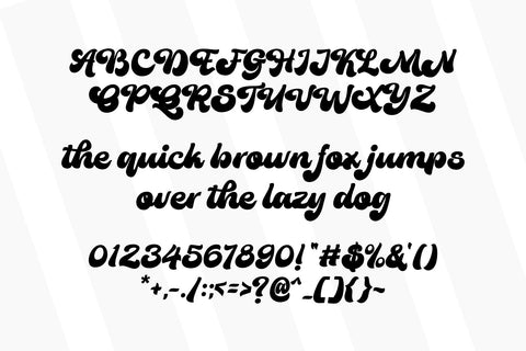 The Bujank Script - Retro Style Font Dumadistyle 