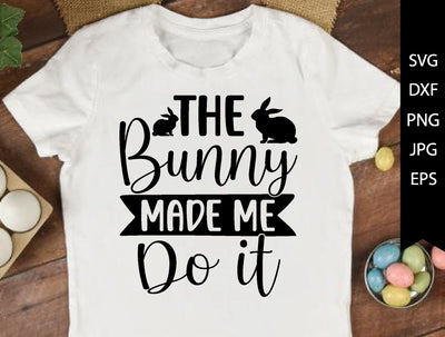 the bunny made me do it SVG md faruk hossain 