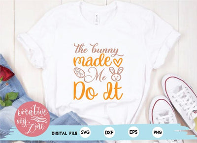 The Bunny made Me Do It SVG md faruk hossain 