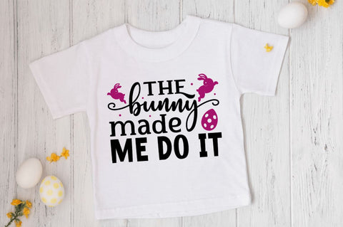 The bunny made me do it SVG SVG Regulrcrative 