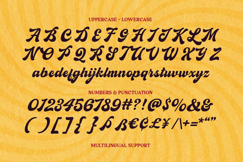 The Buntank – Retro Script Font Arterfak Project 