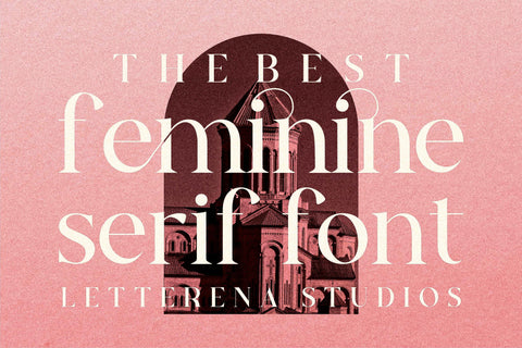 The Castle Elizah Font Letterena Studios 