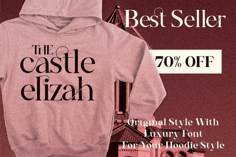 The Castle Elizah Font Letterena Studios 