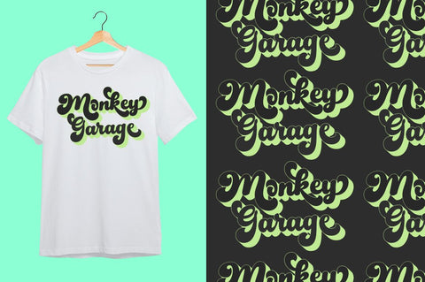 The Chastha-Retro font Font muhammadzeky 