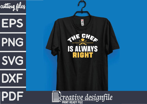 the chef is always right SVG farhad farhad 