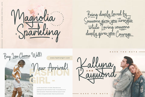 The Christmas Craft Font Bundle Font Allouse.Studio 