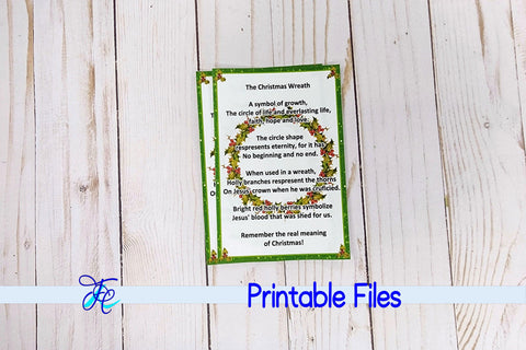 The Christmas Wreath 3D Paper Family Creations 