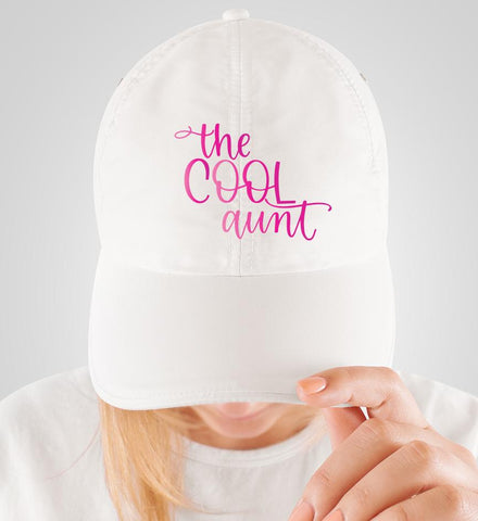The Cool Aunt Hand Lettered SVG Cut File SVG Cursive by Camille 