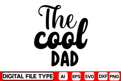 The Cool Dad SVG CraftlabSvg29 