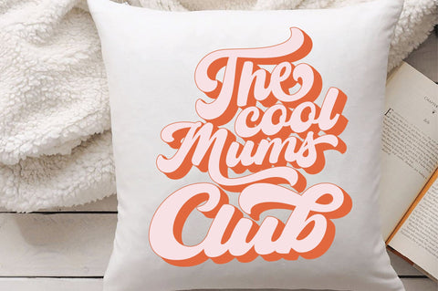 The Cool Mums Club svg design SVG Creativeart88 