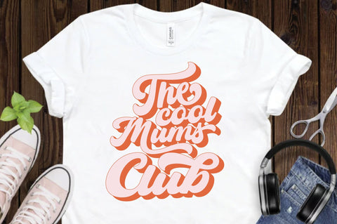 The Cool Mums Club svg design SVG Creativeart88 