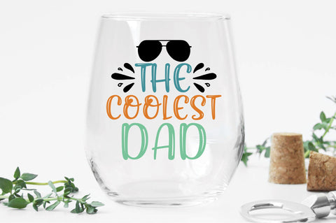 The coolest dad svg SVG Creativeart88 