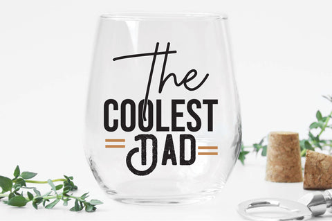 The Coolest Dad Svg SVG Creativeart88 
