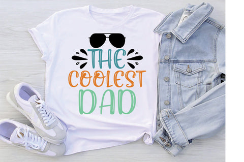 The coolest dad svg SVG Creativeart88 