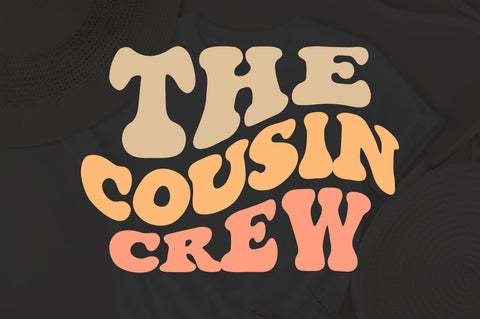 The Cousin Crew svg, Best Cousin svg, Cousin Quote svg, New To The Crew svg, The Crew svg, png, eps, File for Cricut, Cameo & Silhouette SVG Fauz 