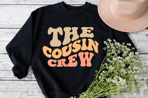 The Cousin Crew svg, Best Cousin svg, Cousin Quote svg, New To The Crew svg, The Crew svg, png, eps, File for Cricut, Cameo & Silhouette SVG Fauz 